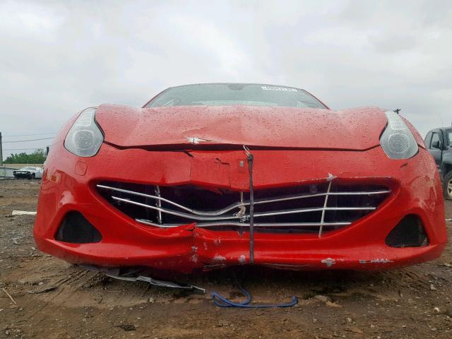 ZFF77XJA9F0207166 - 2015 FERRARI CALIFORNIA RED photo 9