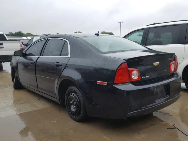1G1ZB5E16BF205993 - 2011 CHEVROLET MALIBU LS 黑色 照片 3