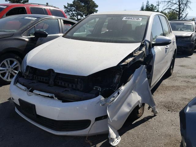 WVWDB7AJ4CW287582 - 2012 VOLKSWAGEN GOLF 白色 照片 2