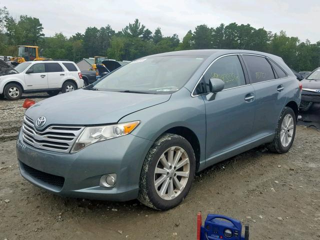 4T3BA3BB8AU018880 - 2010 TOYOTA VENZA GREEN photo 2