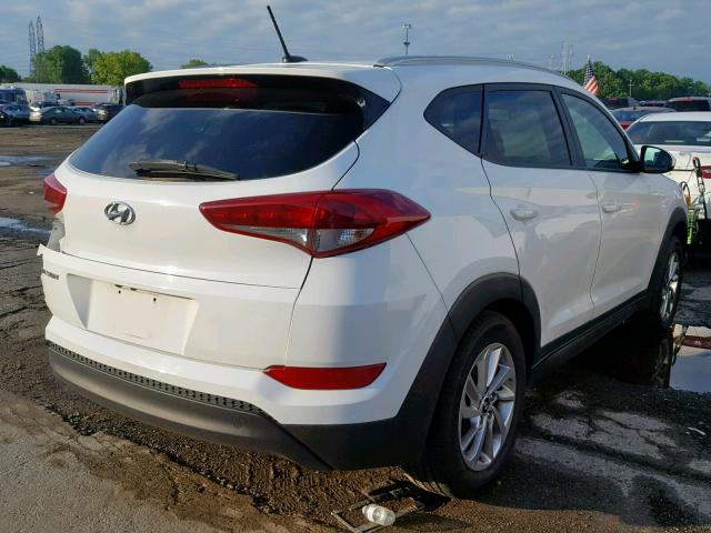 KM8J33A43GU039873 - 2016 HYUNDAI TUCSON LIM WHITE photo 4