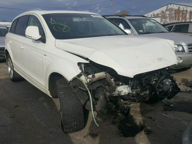 WA1CM74L09D034700 - 2009 AUDI Q7 TDI S-L WHITE photo 1