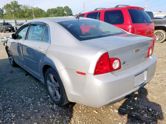 1G1ZC5EU5BF370957 - 2011 CHEVROLET MALIBU 1LT 银色 照片 3