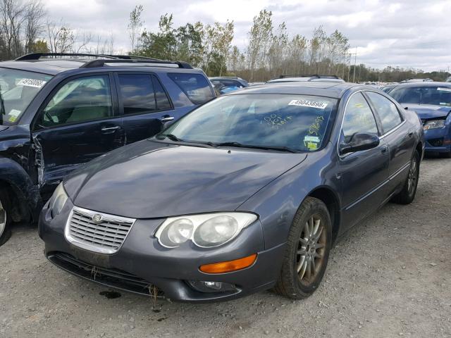 2C3AE66G32H301197 - 2002 CHRYSLER 300M SILVER photo 2