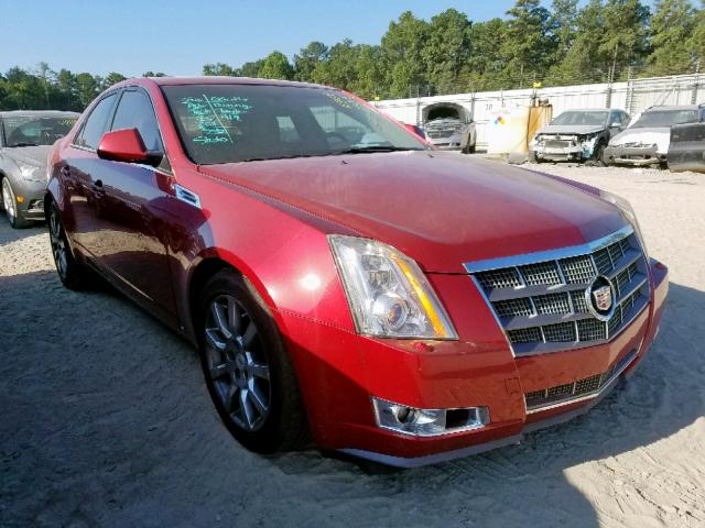 1G6DV57V390123051 - 2009 CADILLAC CTS HI FEA BURGUNDY photo 1