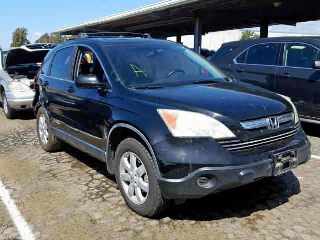 5J6RE38759L006412 - 2009 HONDA CR-V EXL BLACK photo 1