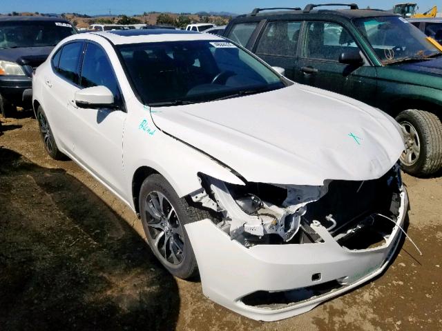 19UUB1F56FA025056 - 2015 ACURA TLX TECH WHITE photo 1