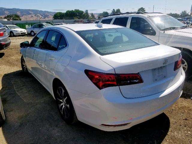 19UUB1F56FA025056 - 2015 ACURA TLX TECH WHITE photo 3
