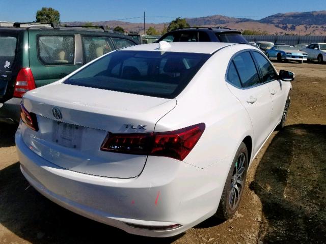 19UUB1F56FA025056 - 2015 ACURA TLX TECH WHITE photo 4