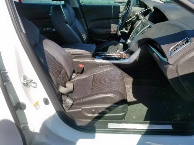 19UUB1F56FA025056 - 2015 ACURA TLX TECH WHITE photo 5