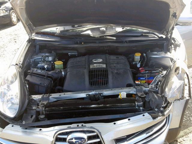 4S4WX82C964415858 - 2006 SUBARU B9 TRIBECA SILVER photo 7