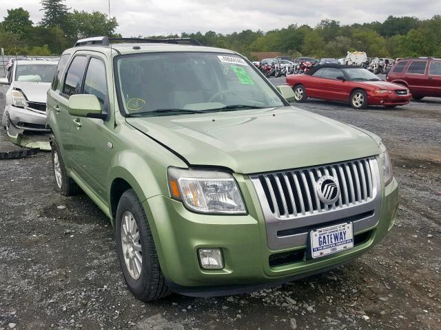 4M2CU97709KJ01334 - 2009 MERCURY MARINER PR GREEN photo 1