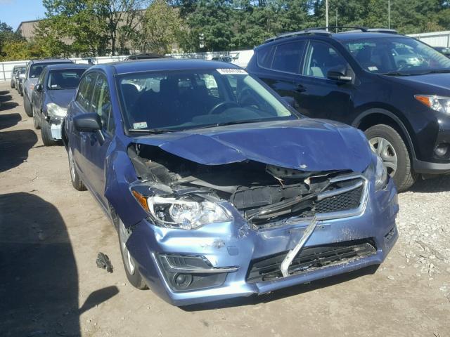 JF1GPAA65F8223444 - 2015 SUBARU IMPREZA BA BLUE photo 1