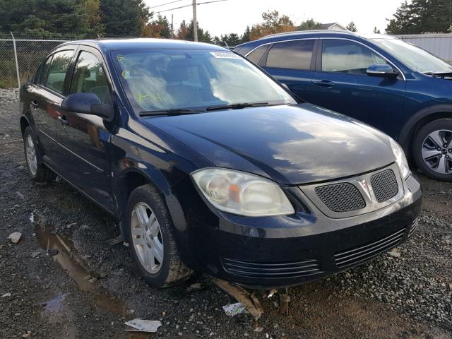1G2AJ55F377343192 - 2007 PONTIAC G5 BLACK photo 1