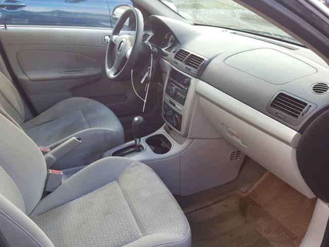 1G2AJ55F377343192 - 2007 PONTIAC G5 BLACK photo 5