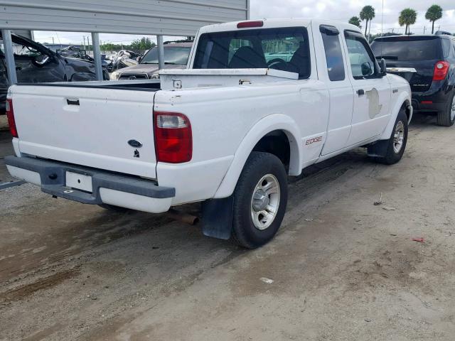 1FTYR44V53PA60082 - 2003 FORD RANGER SUP WHITE photo 4