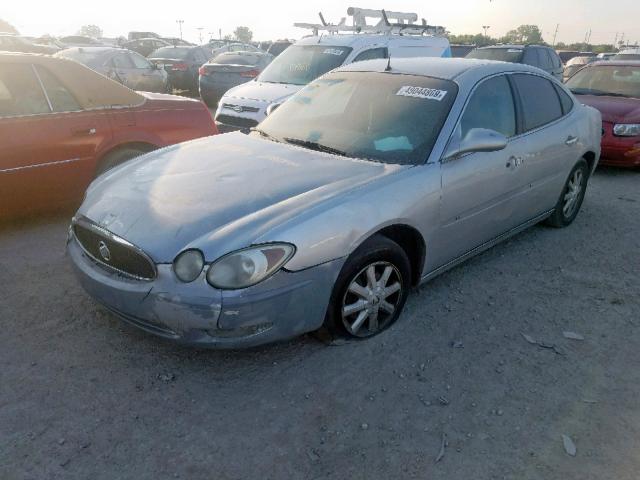 2G4WD532751197247 - 2005 BUICK LACROSSE C SILVER photo 2