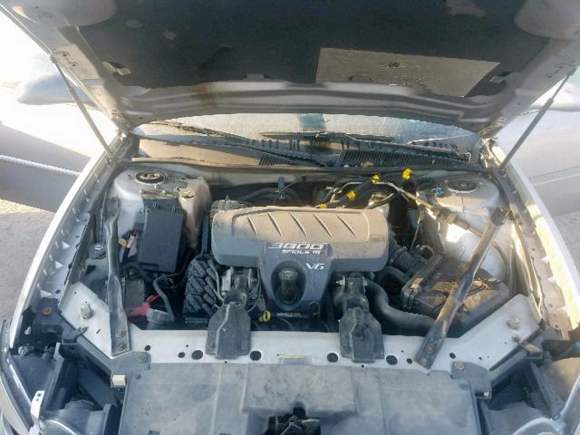 2G4WD532751197247 - 2005 BUICK LACROSSE C SILVER photo 7