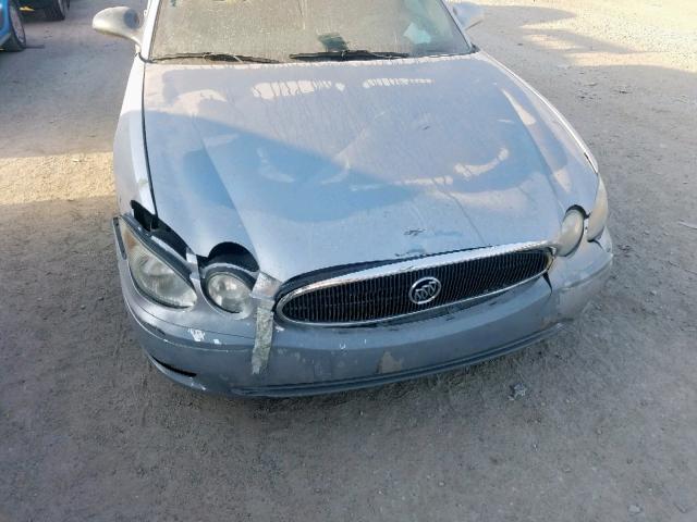 2G4WD532751197247 - 2005 BUICK LACROSSE C SILVER photo 9