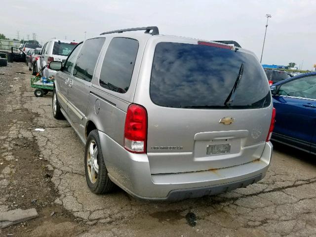 1GNDV23L45D274362 - 2005 CHEVROLET UPLANDER L SILVER photo 3