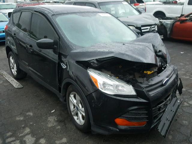 1FMCU0F7XFUB63077 - 2015 FORD ESCAPE S BLACK photo 1