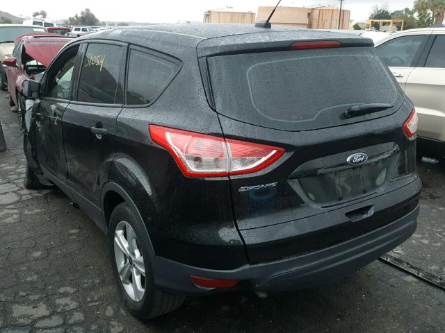 1FMCU0F7XFUB63077 - 2015 FORD ESCAPE S BLACK photo 3