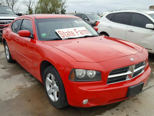 2B3CA3CV7AH222178 - 2010 DODGE CHARGER SX RED photo 1