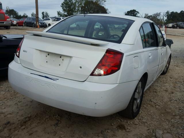 1G8AL55F46Z108139 - 2006 SATURN ION LEVEL WHITE photo 4
