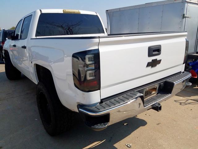 3GCPCREH7EG214558 - 2014 CHEVROLET SILVERADO WHITE photo 3