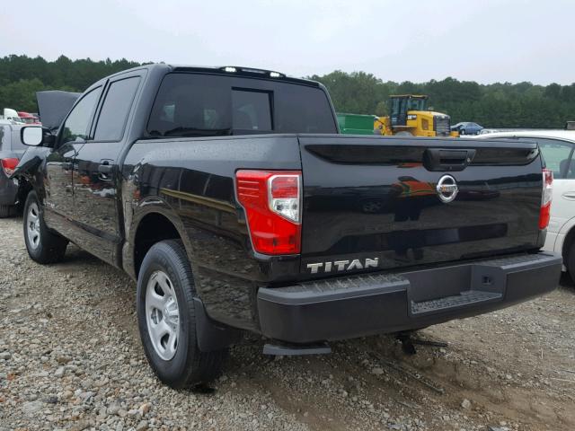 1N6AA1EK5JN550281 - 2018 NISSAN TITAN S BLACK photo 3