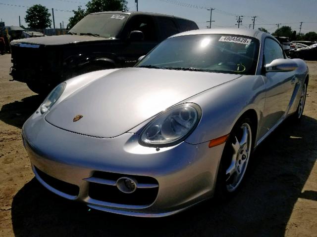 WP0AB29858U780388 - 2008 PORSCHE CAYMAN S SILVER photo 2