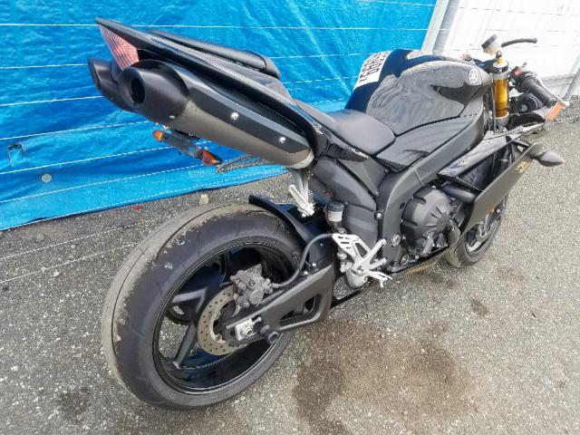 JYARN20EX8A011847 - 2008 YAMAHA YZFR1 BLACK photo 4