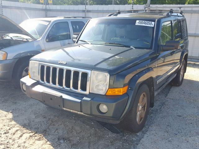 1J8HG58N06C165414 - 2006 JEEP COMMANDER Yaşıl foto 2