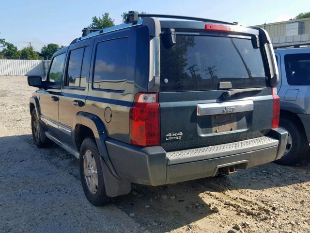 1J8HG58N06C165414 - 2006 JEEP COMMANDER Yaşıl foto 3