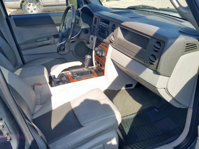 1J8HG58N06C165414 - 2006 JEEP COMMANDER Yaşıl foto 5