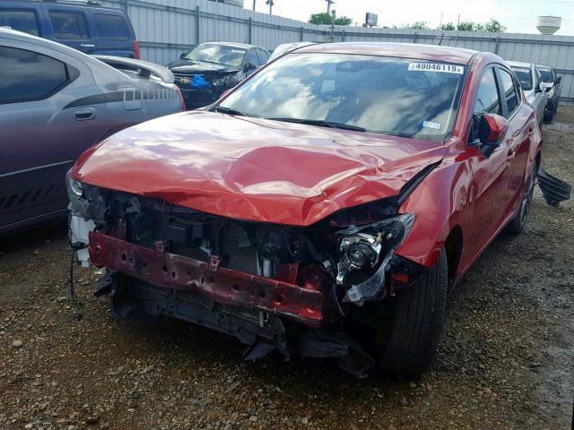 3MZBN1L34JM170217 - 2018 MAZDA 3 TOURING RED photo 2