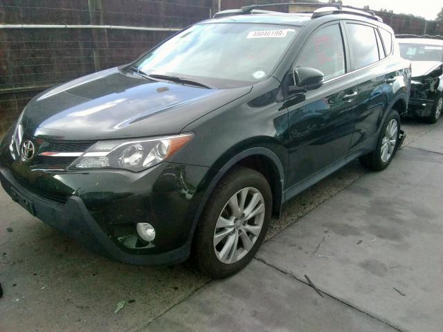 2T3DFREV2DW116729 - 2013 TOYOTA RAV4 LIMIT GREEN photo 2