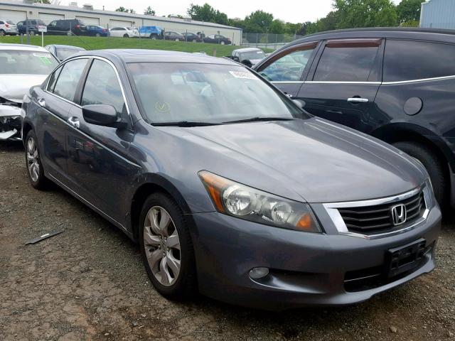 1HGCP36829A015521 - 2009 HONDA ACCORD EXL GRAY photo 1