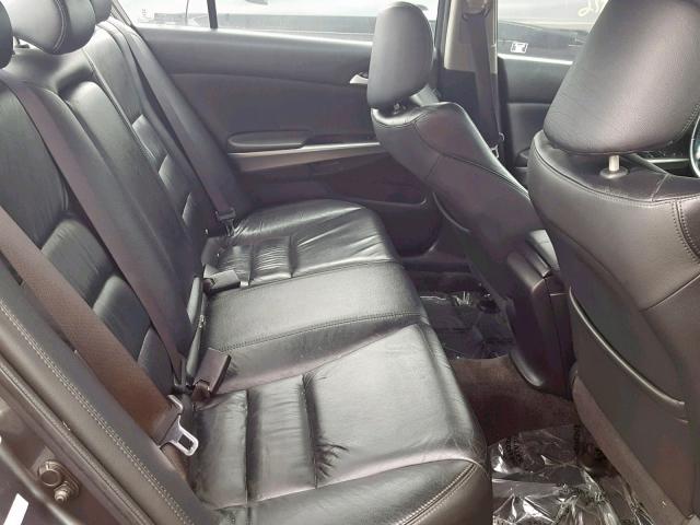 1HGCP36829A015521 - 2009 HONDA ACCORD EXL GRAY photo 6