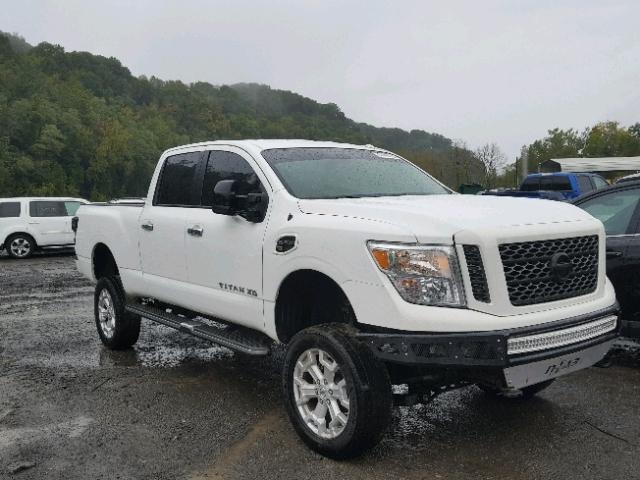 1N6BA1F42HN520010 - 2017 NISSAN TITAN XD S WHITE photo 1