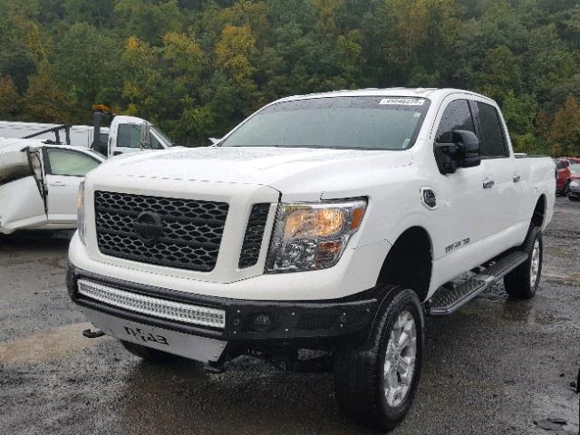 1N6BA1F42HN520010 - 2017 NISSAN TITAN XD S WHITE photo 2