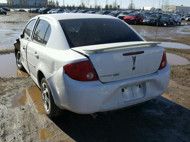 1G2AJ55F777368628 - 2007 PONTIAC G5 WHITE photo 3