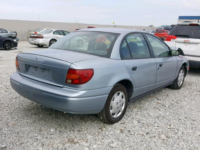 1G8ZH52832Z299489 - 2002 SATURN SL1 BLUE photo 4