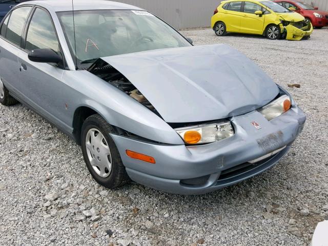 1G8ZH52832Z299489 - 2002 SATURN SL1 BLUE photo 9