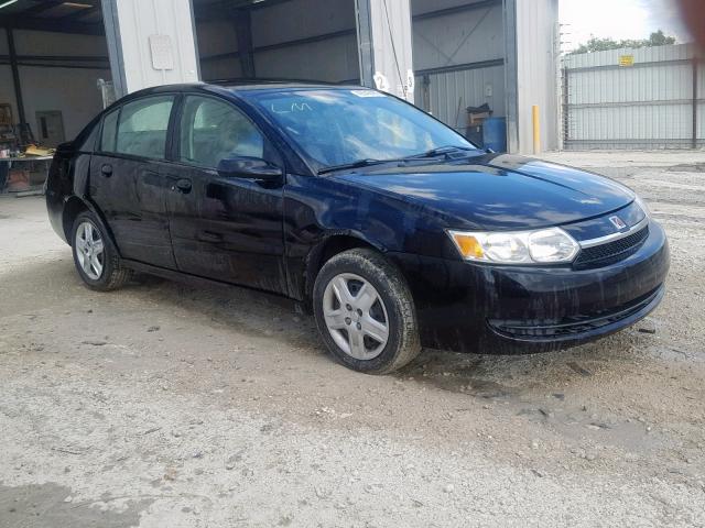 1G8AJ52FX4Z196993 - 2004 SATURN ION LEVEL BLACK photo 1
