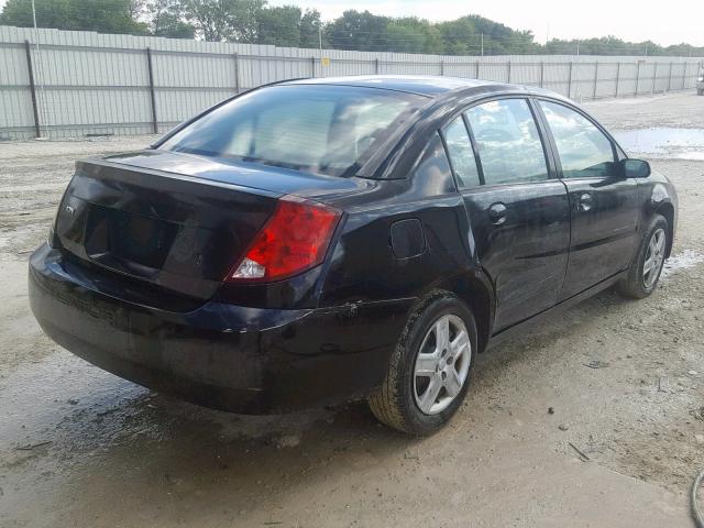 1G8AJ52FX4Z196993 - 2004 SATURN ION LEVEL BLACK photo 4