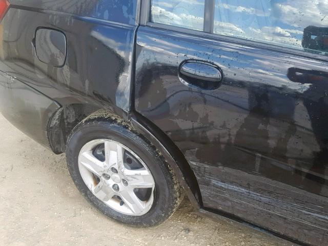 1G8AJ52FX4Z196993 - 2004 SATURN ION LEVEL BLACK photo 9