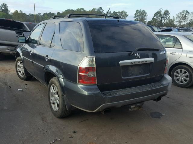 2HNYD18814H513437 - 2004 ACURA MDX TOURIN GRAY photo 3