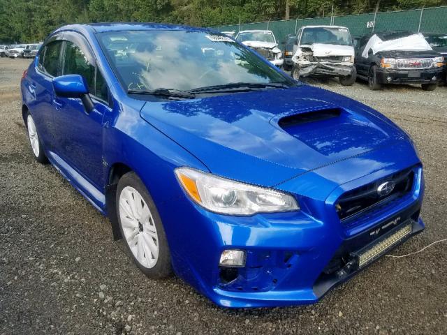 JF1VA1B6XG9826084 - 2016 SUBARU WRX BLUE photo 1