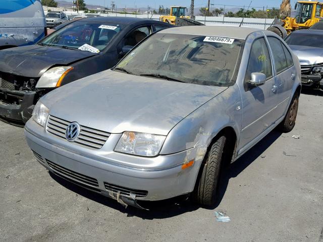 3VWRA69M85M014663 - 2005 VOLKSWAGEN JETTA GL SILVER photo 2